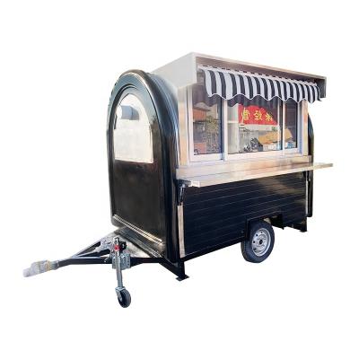 China Mobile vegetable processing factory street food cart mobile food trailer used food trucks for sale for sale