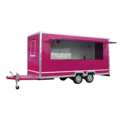 China Fashionable standard mobile street food truck vegetable processing plant usa mobile food cart for sale for sale