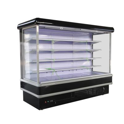 China Supermarket / Commercial Multi Door Supermarket Mall Rack Upright Glass Freezer for sale