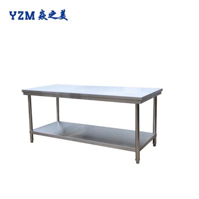 Cina Commercial Modern Canteen/Hotel/Restaurant Stainless Steel Kitchen Work Table in vendita