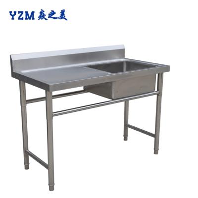 China Hot Commercial Hotel/Kitchen/Restaurant New Products Sink Stainless Steel Table With Price Buffet Warranty And Assurance en venta