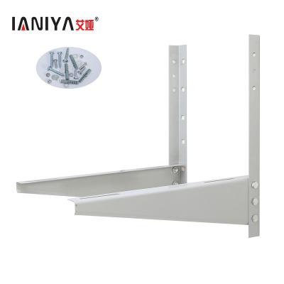 China Cold Rolled Steel Outdoor Units Wall AC Frames Stainless Steel Air Conditioner Mounting Bracket 1.5 P -2.5 P for sale