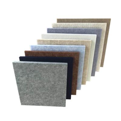 China Highly Effective Decorative Sound Absorption Sound Absorb Panel Polyester Fiber Acoustic Panel for sale