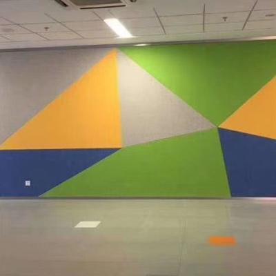 China Highly Efficient Sound Absorption Polyester Felt Acoustic Panels High Density Foam Panel for sale