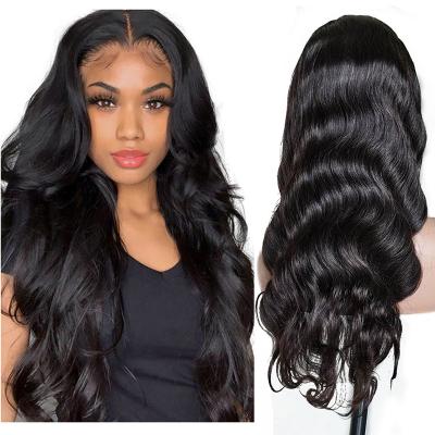 China Loose Lace Front Wig For Black Women Hd Wave Full Lace Headband Hair Closure Wig Wholesale Loose Raw Indian Natural Virgin Hair for sale