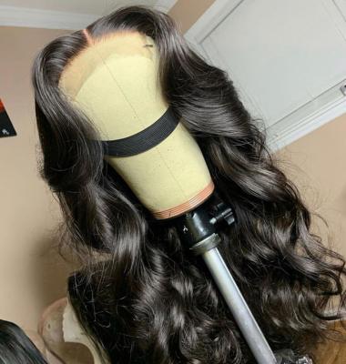 China Hd 4x4 5x5 Loose Wave Brazilian Virgin Human Hair Loose Wave Lace Closure Wig For Women Seller Cuticle Aligned Hair Lace Frontal Wig for sale