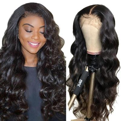 China Wholesale Loose Wave Mink Brazilian Virgin Human Hair Lace Up Cheap Lace Front Wig For Black Women Hd Loose Wave Frontal Natural Hair Full Wig for sale