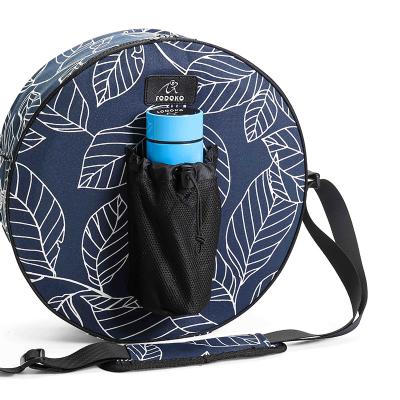 Chine Fashion Canvas Fitness Exercise Tool Messenger Bag Yoga Wheel Eco-friendly Carry Yoga Mat Bag à vendre