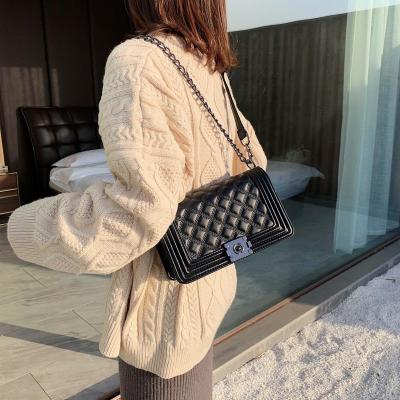 中国 High Quality Fashion Style Ladies Pure Shoulder Bags Girls Handbags Simple Strap Women Bags 販売のため