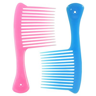 China Wholesale Custom Plastic Hair Combs Large Salon Hair Combs Salon Hair Dressing Flattopper Wide Tooth Flat Large Plastic Hair Combs for sale