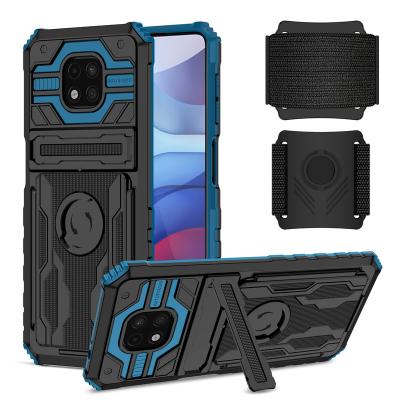 China 360 Rotation Shockproof Wrist Band Phone Case For Motorola Moto G Power G Phone Holder Pure Falling Outdoor 2021 New Anti Case for sale