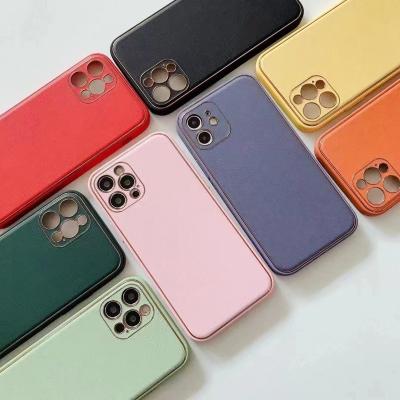 China Shockproof Top Selling Premium Leather Case For Iphone 13 14 Pro Max Business PU Leather Mobile Phone Cover for sale