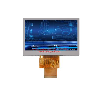 China 3.5 Inch TFT Crystal Display 480 * 272 24bit RGB Liquid Resolution And Customizable CTP/RTP/FPC Interface 3.5 Inch for sale