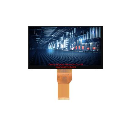 China Industrial Application Factory OEM Ultra Light 7.0 Inch 1024*600 RGB IPS Full Interface LCD Viewing Display Screen for sale