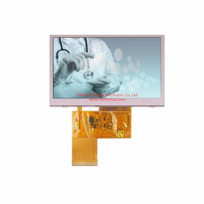 China High Brightness 4.3 Inch 480*272 Color Display Smart Home Screen 4.3