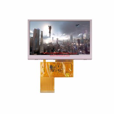 China ILI6480BQ Driver IC 1000nits High Brightness 4.3 Inch 480*272 LCD Module 4.3