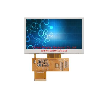 China EK9716BB3+EK73002 4.3 Inch Driver IC Temperature 4.3 Inch 800*480 IPS Ultra Large LCD Module for sale