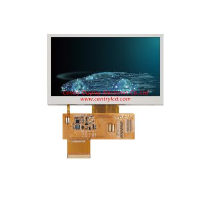 China 4.3inch 800*480 IPS TFT LCD Panell for outdoor application 4.3