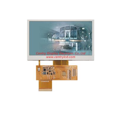 China 4.3 Inch Ultra Wide IPS Resolution 800*400 Temperature 800*400 Inch Interface Landscape Industrial 4.3