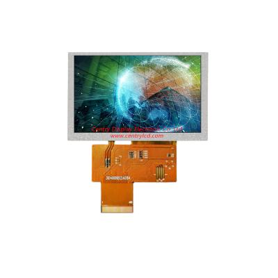 China 5.0 inch TFT LCD display type IPS ultra wide screen 800x 480 resolution temperature suitable for outdoor use 5.0