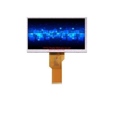 China Response Time 10ms Temperature 7.0inch 800*480 WVGA 50pin Ultra Large LCD Touch Screen For Automotive Industry 7.0