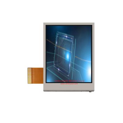 China Transflective 3.5 Inch 240*320 QVGA ILI9341V Sunlight Readable Driver IC Display 3.5