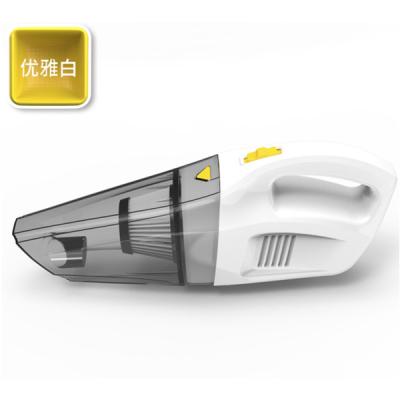 China 2021 April New Arrival Car Hotel Powerful White / Black Small MOQ Portable Handheld Cordless Vacuum Cleaner Large Suction Single Wet&dry for sale