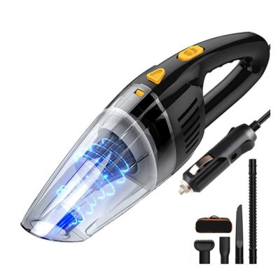 China ABS New Material Mudro Wired Dual-function, Portable High-power Small Handheld Car Home, Wet&dry High-suction 6000PA 8.4V 120W Car Vacuum Cleaner for sale