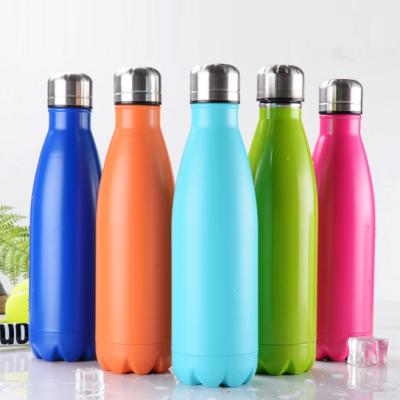 China Sustainable Double Wall Stainless Steel Coke 500ml Insulated Form Recycle Office Personalized Vacuum Flask for sale