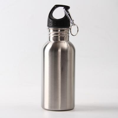 China Sustainable Classic Single Wall Stainless Steel Water Bottle With Leak Proof for sale