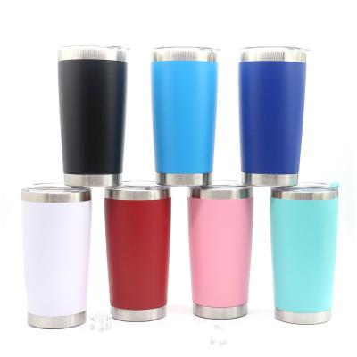 China 600ML/20oz Vacuum Insulation Stainless Steel Double Wall Thermo Travel Coffee Tumbler for sale