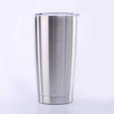 China Wholesale 20oz Double Wall Insulation Thermo Sustainable Coffee Travel Coffee Stainless Steel Tumbler for sale