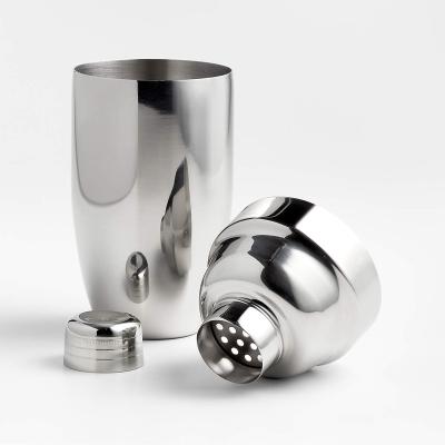 China Bartender Love Tool 750ml Stainless Steel Professional Choice Cocktail Shaker One Cocktail Shaker Mason Lid for sale