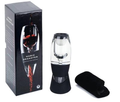 China Latest Design Premium Stocked Wine Aerator Pour Spout Bottle Decanter Pourer Aeration for sale