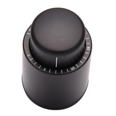 China Sustainable Good Quality Souvenirs Unique Mini ABS Vacuum Time Scale Wine Stopper for sale