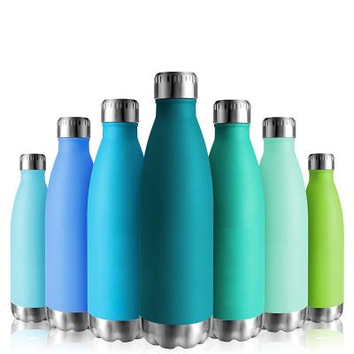 Κίνα Wholesale Viable 34oz Stainless Steel Water Bottle Uninsulated Double Walled Cola Shaped Flask Most Popular Insulated Water Bottles προς πώληση