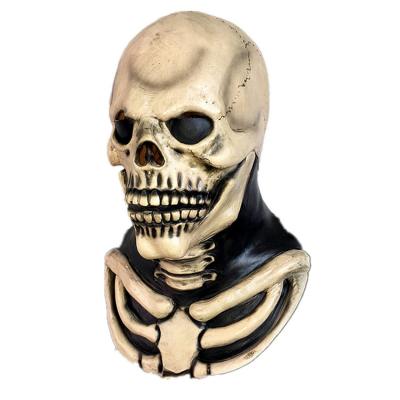 China Evil Halloween Skull Maske Skull Legion Headwear Horror Ghost Skull Halloween Decoration Latex Haunted House Latex Prop Decoration for sale