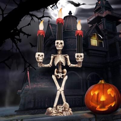 China Halloween Horror Candle Holder Party Decoration Flameless Candle Holder 3 for sale