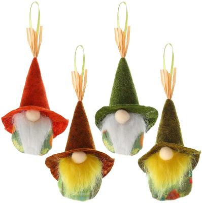 China Handmade Home Supplies Thanksgiving Day Fall Party Gnome Hanging Christmas Decorations for sale