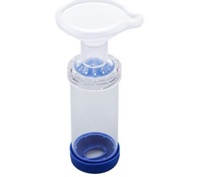 China Medical Grade Silicone Cat/Dog Inhaler Clear Spacer, Feline/Chamber Aerosol Cannie Inhaler For Cats/Dogs for sale