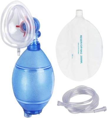 China Medical Grade PVC Manual Resuscitator First Aid Kit for sale