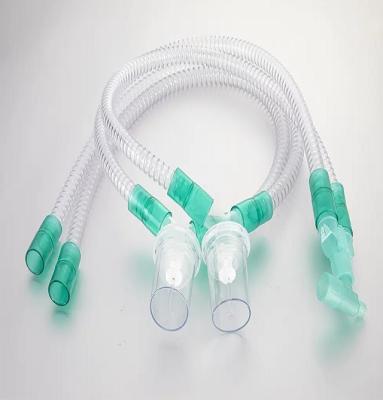 China Smooth medical grade PVC breathing circuit with watertrap for sale