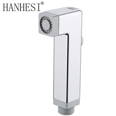 China Chrome Plated Plastic Hand Shower Shattaf Bidet Sprayer ABS Material for sale