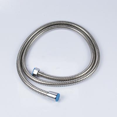 China 150cm Flexible Shower Stainless Steel Shower Hose With Chorme Plated Zinc Nut for sale