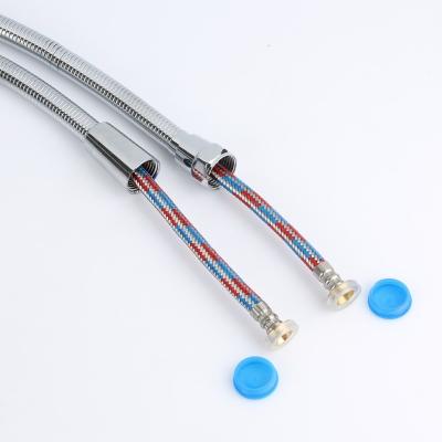 China 1.5m High Pressure Stainless Steel Pull-in-out Stainless Steel knitted 14mm Shower Hose à venda