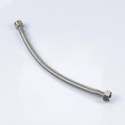 China 1/2 Inch Female Male Braided Shower Hose Thread Bathroom Flexible Faucet Extension Hose Te koop