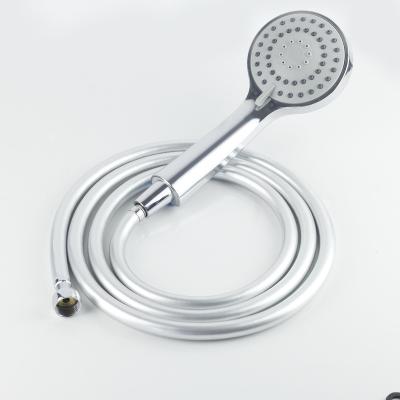 Китай Bathroom Connector Pvc Shower Hose 1.5m Length Silver Shinny Color With Chorme Plated Brass Nut продается