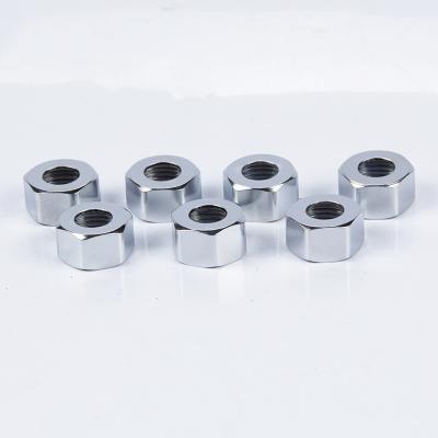 China China Factory Direct Supply Ss 201 Material Chrome Plating Nut For Plumbing Hose à venda