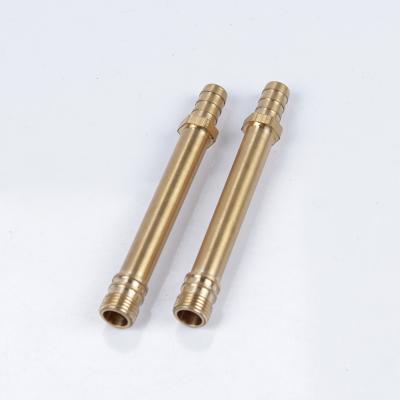 中国 Oem Shower Hose Parts Brass Nipple With Two Gasket For Flexible Hose Fitting 販売のため