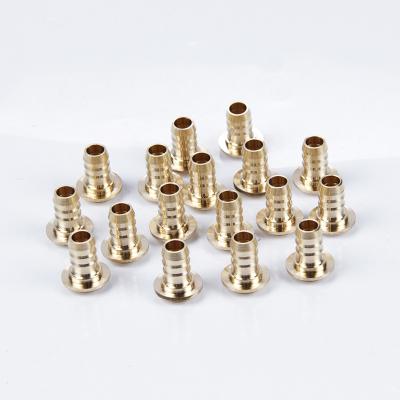 China NATURAL Shower Hose Parts Brass Core Customized For 1/2 Inch Hose Nut for sale